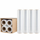 Moofer Premium Pallet Stretch Wrap 500mm x 300m x 25um Clear (4 Packs) - RnR Galore