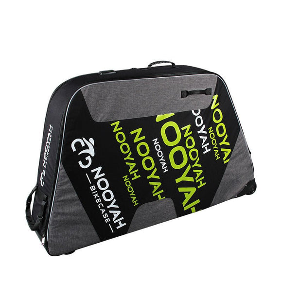 NOOYAH Bike GREY Travel Case Bike Bag Shell EVA Tough material MTB Mountain Bike Road Bike TT 700c Gravel Bike Ebike 29er etc - BK007S - RnR Galore