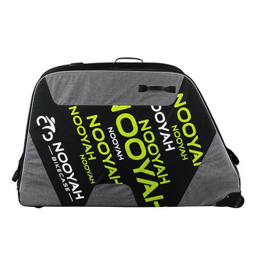 NOOYAH Bike GREY Travel Case Bike Bag Shell EVA Tough material MTB Mountain Bike Road Bike TT 700c Gravel Bike Ebike 29er etc - BK007S - RnR Galore