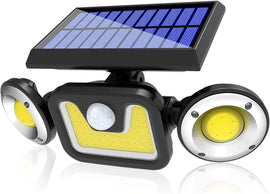 Outdoor Solar Lights with 3 Adjustable Head for Porch Garden Patio - RnR Galore