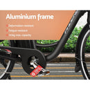 Phoenix 26 Inch Electric Bike Urban Bicycle eBike Removable Battery Black - RnR Galore