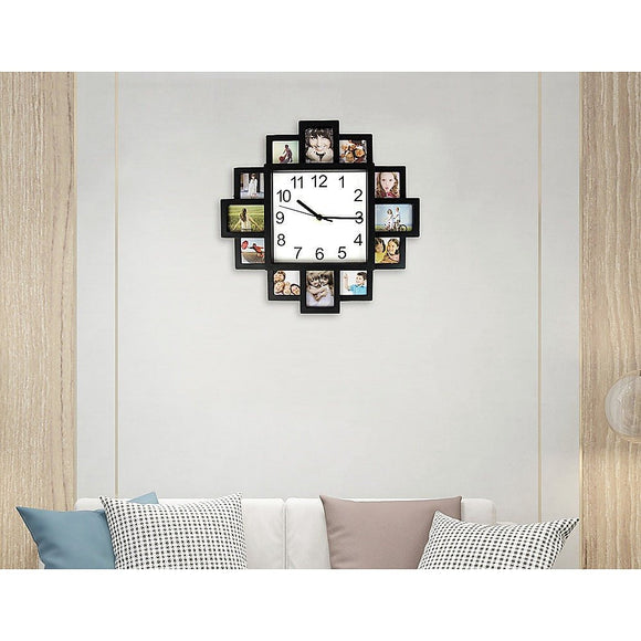 Photo Frame Clock Picture Collage 12Picture Display Photowall - RnR Galore