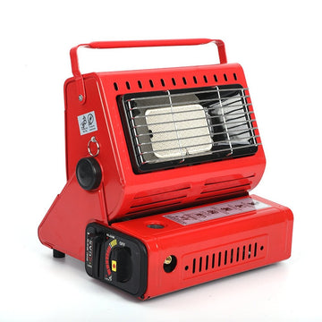 Portable Butane Gas Heater Camping Camp Tent Outdoor Hiking Camper Survival Red - RnR Galore