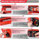 Portable Butane Gas Heater Camping Camp Tent Outdoor Hiking Camper Survival Red - RnR Galore