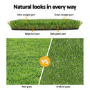 Prime Turf Artificial Grass 20SQM 20mm Synthetic Fake Lawn Turf Plant Plastic 4 - coloured 1mx10m - RnR Galore