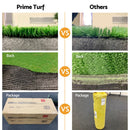 Prime Turf Artificial Grass 20SQM 30mm Synthetic Fake Lawn Turf Plastic Plant 4 - coloured 2mx5m - RnR Galore