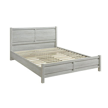 Queen Size Bed Frame Natural Wood like MDF in Oak Colour - RnR Galore