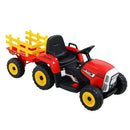 Rigo Kids Electric Ride On Car Tractor Toy Cars 12V Red - RnR Galore