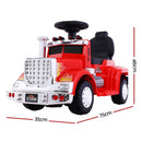 Rigo Kids Electric Ride On Car Truck Motorcycle Motorbike Toy Cars 6V Red - RnR Galore