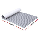 Seamanship EVA Foam Boat Flooring Mat Decking Sheet 240x90x0.6cm Light Grey - RnR Galore