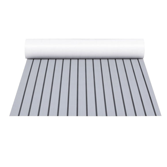 Seamanship EVA Foam Boat Flooring Mat Decking Sheet 240x90x0.6cm Light Grey - RnR Galore