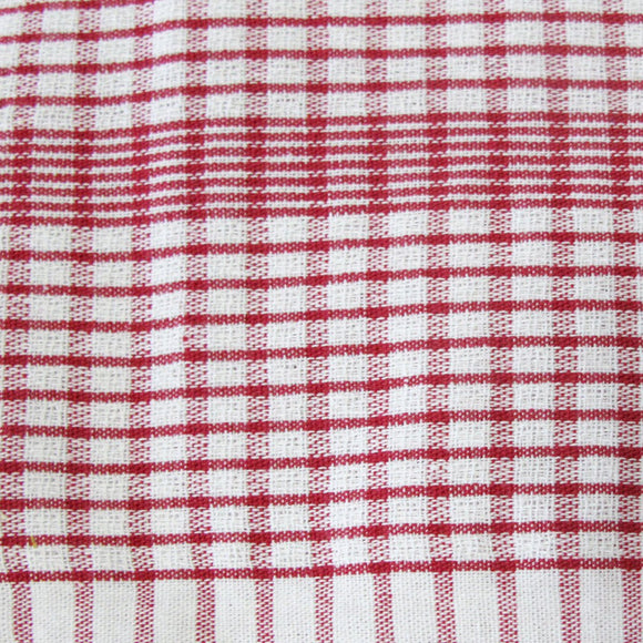 Set of 3 Jumbo Cotton Checkered Tea Towels 60 x 90 cm Green - RnR Galore