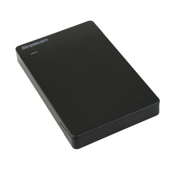 Simplecom SE203 Tool Free 2.5" SATA HDD SSD to USB 3.0 Hard Drive Enclosure Black - RnR Galore