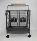Small Bird Transport Budgie Cage Parrot Aviary Carrier With Wheel - RnR Galore