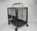 Small Bird Transport Budgie Cage Parrot Aviary Carrier With Wheel - RnR Galore