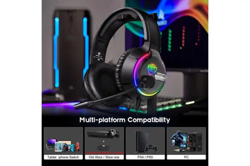 SoulBytes S19 RGB Gaming Headphones - RnR Galore
