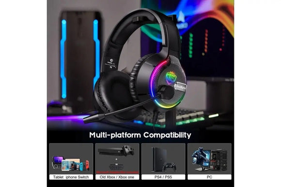 SoulBytes S19 RGB Gaming Headphones - RnR Galore