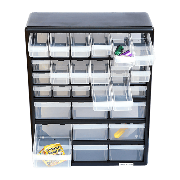 Storage Cabinet Drawers 39 Plastic Tool Box Containers Organiser Cupboard - RnR Galore