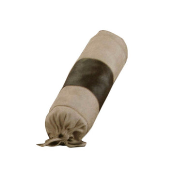 Studio Latte Chocolate Faux Leather - Neckroll Cover - RnR Galore