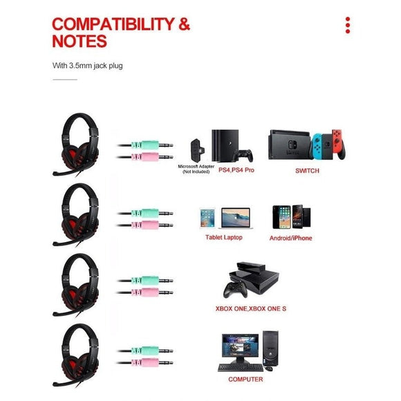 T - Wolf TF800 RGB 4 - pcs Gaming Keyboard/Mouse/Headphone/Mouse Pad Kit Set - RnR Galore