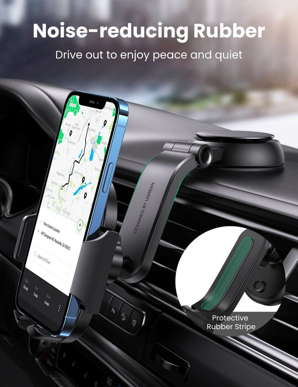 UGREEN 20473 Waterfall - Shaped Suction Cup Phone Mount - RnR Galore