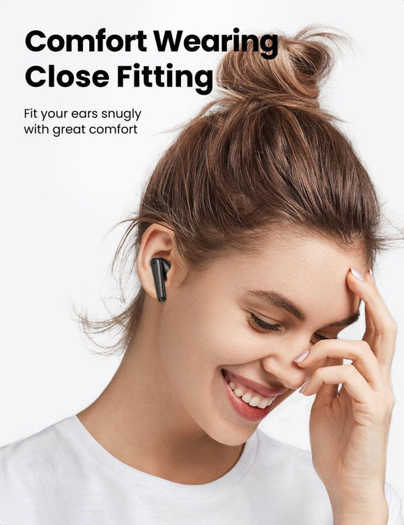 UGREEN 80651 T1 Wireless Earbuds Black - RnR Galore