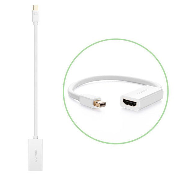 UGREEN Mini DP to HDMI Female converter cable 18CM (10460) - RnR Galore