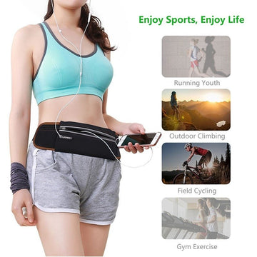 UGREEN Sport Running Waist Pack Waterproof Belt Black 20818 - RnR Galore