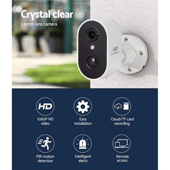 UL - tech 1080P Wireless IP Camera WIFI Home Security Cam - RnR Galore