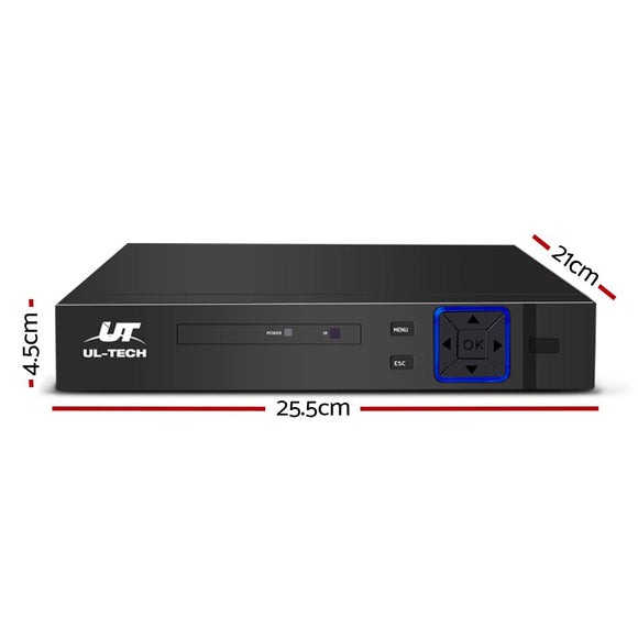 UL - tech 4CH DVR 1080P 5in1 CCTV Video Recorder - RnR Galore