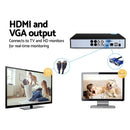 UL - tech 4CH DVR 1080P 5in1 CCTV Video Recorder 4TB Hard Drive - RnR Galore