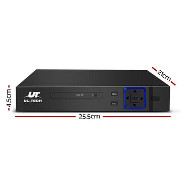 UL - tech 8CH DVR 1080P 5in1 CCTV Video Recorder - RnR Galore