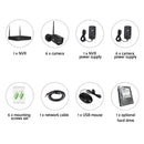 UL - tech CCTV Wireless Security Camera System 8CH Home Outdoor WIFI 6 Square Cameras Kit 1TB - RnR Galore