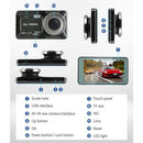 UL - tech Dash Camera 1080P 4" Front Rear Cam,UL - tech Dash Camera 1080P 4" Front Rear View Dual Cam Car DVR Reverse Recorder - RnR Galore