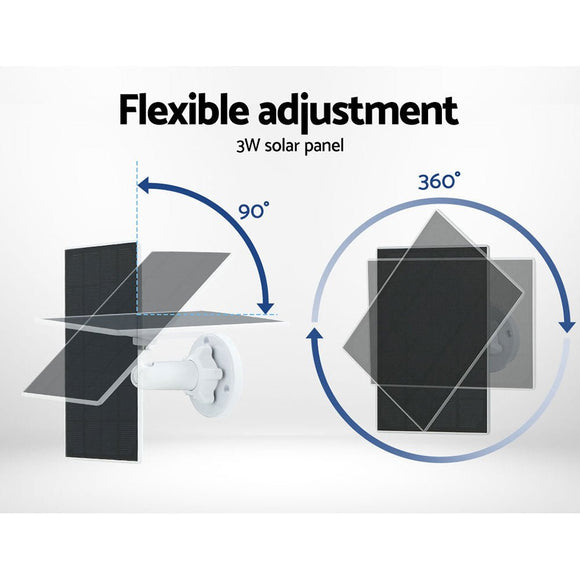 UL - tech Solar Panel For Security Camera Wireless 3W - RnR Galore