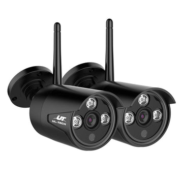 UL - tech Wireless CCTV 3MP 2 Cameras Bullet - RnR Galore