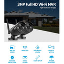 UL - tech Wireless CCTV 3MP 2 Cameras Bullet - RnR Galore