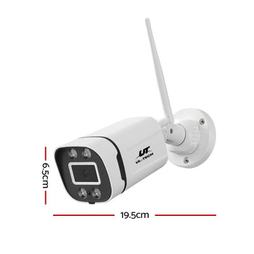 UL - tech Wireless CCTV 3MP 2 Cameras Square - RnR Galore