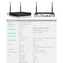 UL - tech Wireless CCTV Security System 8CH NVR 3MP 8 Bullet Cameras 4TB - RnR Galore