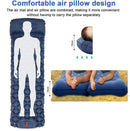 Ultralight Inflatable Camping Sleeping Pad with Pillow for Travelling and Hiking - RnR Galore