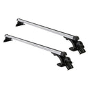 Universal Car Roof Racks Pod Aluminium Cross Bars Brackets 145cm Silver - RnR Galore