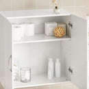 Wall Cabinets Storage, White - RnR Galore