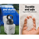 Weisshorn 20L Portable Camping Toilet Outdoor Flush Potty Boating With Bag - RnR Galore