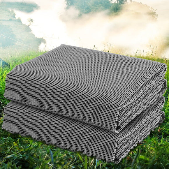 Weisshorn 3M X 2.5M Annex Matting Floor Mats Mesh Caravan Camping Annexe 2pcs - RnR Galore