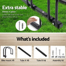 Weisshorn 6 Bike Stand Rack Bicycle Storage Floor Parking Holder Cycling Black - RnR Galore