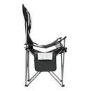 Weisshorn Camping Folding Chair Portable Outdoor Hiking Fishing Picnic Grey 2pcs - RnR Galore