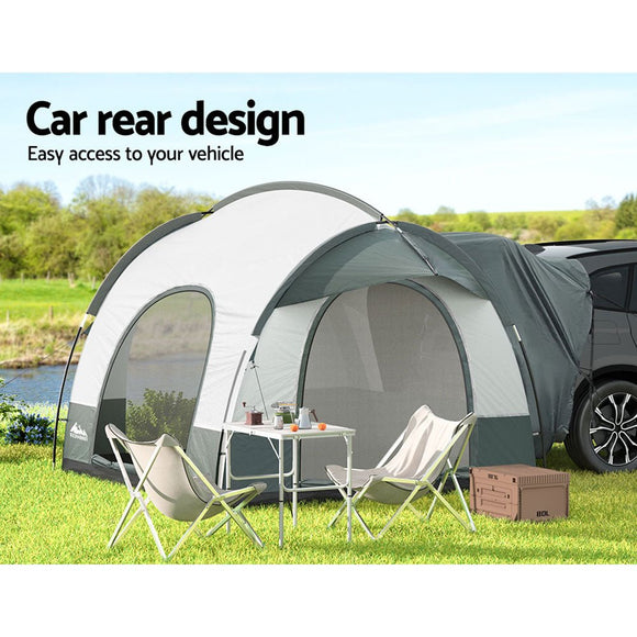 Weisshorn Camping Tent SUV Car Rear Extension Canopy Outdoor Portable Family 4WD - RnR Galore