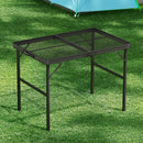 Weisshorn Folding Camping Table 90CM Portable Outdoor Picnic BBQ Aluminium Desk - RnR Galore