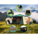 Weisshorn Instant Up Camping Tent 8 Person Pop up Tents Family Hiking Dome Camp - RnR Galore