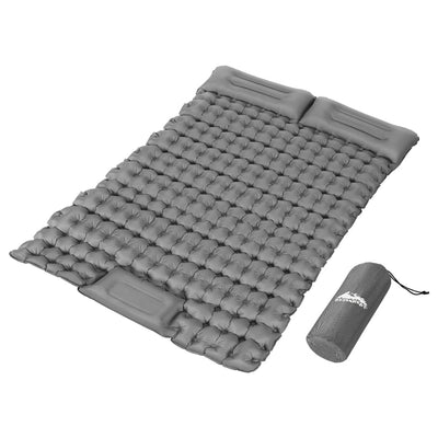 Weisshorn Self Inflating Mattress Camping Sleeping Mat Air Bed Double Pillow Bag - RnR Galore